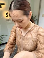 スミ(sumi)&nbsp;前側くるくる×ツヤツヤ