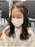 【akane】チャンモリパーマうぶ毛パーマ韓国顔周りおくれ毛