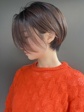 ラウンジ モリオ イケブクロ(Lounge MORIO Ikebukuro) 【morio池袋】大人可愛い20代黒髪前下がりショートボブ♪