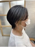 タイトショート×インナーカラー(ミルクティーブランド)