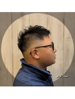 ピヴォヘアー(pivo hair) フェードカット メンズカット スパイキーショート