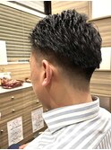 オールツーブロックビジネスマンショートさわやかスタイル
