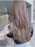 ワンブリーチで作るミルクティーカラー＊