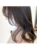インナーカラー・シルバー