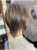 白髪ぼかしカラー