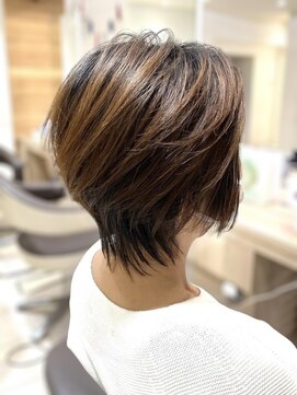 プログレス 東久留米店(PROGRESS) ショート/ハイライト／髪質改善／白髪ぼかし／バレイヤージュ
