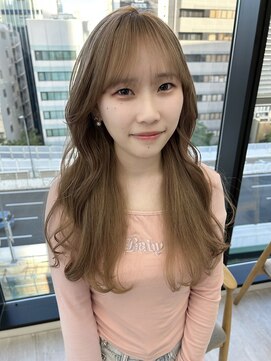 ビューナゴヤ 名駅(VIEW NAGOYA) 前髪カット/ベージュカラー/ブリーチ/学割