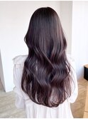 ロングくびれヘア韓国ヘア顔周りレイヤー_ba554112