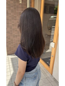 パプス ド コワフュール 川西能勢口店(Pap's de coiffeur) ナチュラルレイヤー × 柔らかベージュ