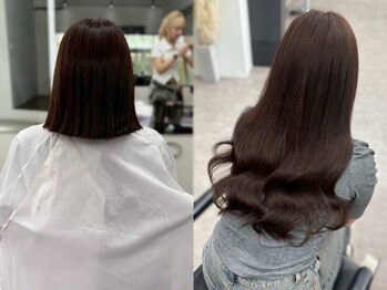 ティント 梅田(tint)の写真/【シールエクステ40本9000円】エクステ×カラー同時施術可能♪［シールエクステ/大阪/梅田］