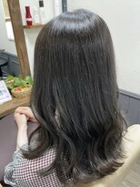 カミケン 清明店(kamiken.)&nbsp;人気透明感カラーダークアッシュグレー【カミケン清明店/福島】