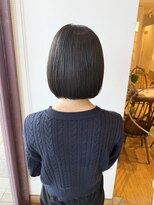ルッツ(Lutz. hair design)&nbsp;12/9 ボブ 切りっぱなし【千代田彩夏】