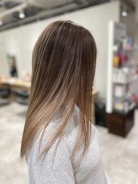 アヴァンス 京橋店(AVANCE) 着物ヘア/大人ガーリー/ダークアッシュ/似合わせカット/京橋