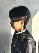 ニアウ 高崎店(Niau)&nbsp;MEN’S HAIR/サーフカール/刈り上げセンターパート/群馬高崎