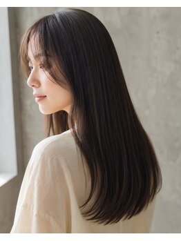レターバイノベル(letter by novel)の写真/髪が変われば印象は劇的に変わる☆髪質やクセを見極めてやわらか質感うるツヤストレートを叶えてくれる♪