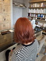 ヘア ロンドン カフェ(HAIR LONDON CAFE)&nbsp;オレンジカラー！