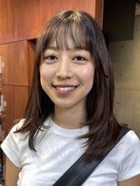 ナループロアポンテ(Nalu pu loa PONTE)&nbsp;ローレイヤー海外風レイヤーカット2wayバングパーマ落とし