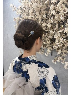 フォトリンクキポ 日本橋(Photo link ki.po) 浴衣×ゆるっとヘアアレンジ