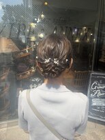 バイブアンドアネックス(VIBE & ANNEX)&nbsp;シニヨンヘア