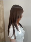ストレートヘア