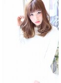 黒髪/クラゲヘアー/オリーブグレー/小顔/ココアベージュ