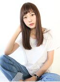 ツヤツヤ大人ナチュラルストレート