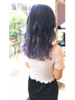 メルシー(Merci)&nbsp;【Mｅｒｃｉ】ブルーシルバー＋バイオレットメッシュ