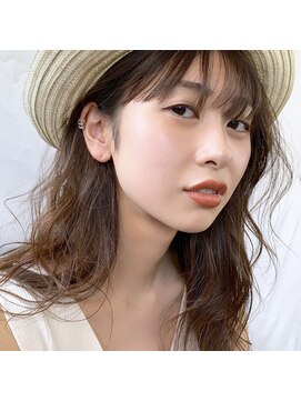 カールム(carlm) 【ｃａｒｌｍ/上川美幸】ブラウンカラー×ショートバング