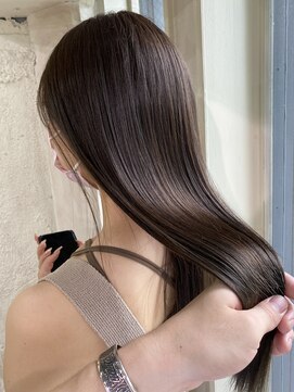 アリー 原宿 表参道(ALLY) 【ALLY宍戸】ブリーチなしアッシュベージュ