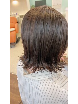 ヘアー バイ ミーズ(hair by Mii’s) ケイ素カラー カーキブラウン
