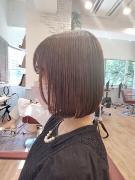 グランシュ 青葉台店(GranCieux) 切りっぱなしミニボブ☆