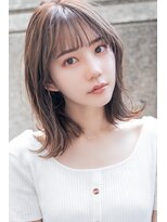 リベルテ(LIBERTE) Liberte銀座 大人可愛い小顔外ハネ×グレージュ