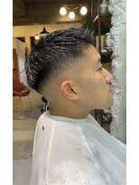 ヘアーラボ ハチ(HAIR LABO HACHI)&nbsp;フェードカット　バーバースタイル　ハイフェード
