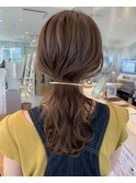 バレッタアレンジ
