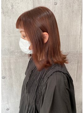 エンリッチヘア(enrich hair) ピンクベージュ