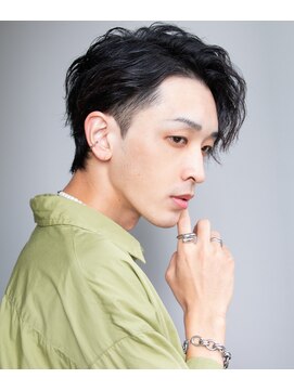 リコ ヘアアンドリラクゼーション 名駅店(LICO HAIR＆RELAXATION) [LICO］かき上げバングヘアby碇山　光一郎