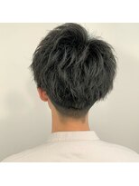 エストアール フクオカ 福岡博多店(est-r. Fukuoka)&nbsp;ツイストパーマ×ワイルドアップバング