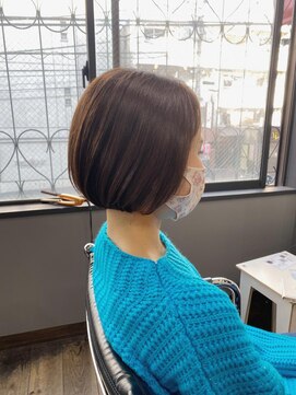 ヘアアンドメイク エジェリ(hair&make egerie) 【ボブ ミニボブ 丸みボブ 恵比寿】