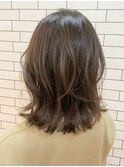 ルーズカールボブルフ×オリーブグレージュ Eri【Aust北千住】