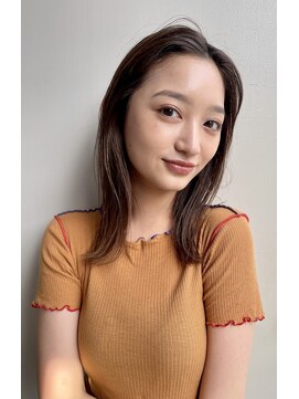 ブラウヘアアンドケア(care) 大人かきあげストレート