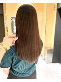 ＊地毛風ストレート 髪質改善 酸性ストレート ロングヘア 大阪