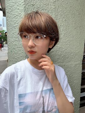 ロンド パルティール 大宮(Lond partir) 紺野美髪美人ホワイトグレージュネビージュ大人かわいいヘア