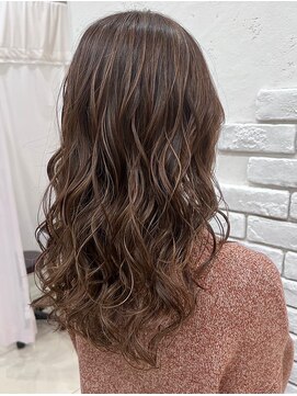 プログレス フレスポ富沢店(PROGRESS) 『moca brown』デザインカラー×脱白髪染めハイライト