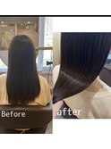 髪質改善カラー