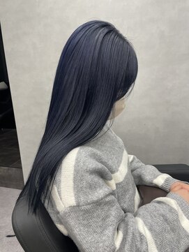 ファイブバイジエクト 堀江(FIVE by The Ect) 韓国風ネイビーブルーカラー　大阪/心斎橋