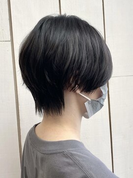 キャラ 池袋本店(CHARA) ハンサムウルフショートカット【池袋/ショート/ウルフ/ボブ】