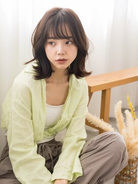 ホワイト 札幌大通店(WHITE) くびれレイヤー×シースルーバング