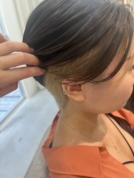 スクリバイタヒエ(SUKURI by tahie) #インナーカラー #刈り上げスタイル