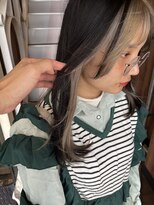 アヴァンス 天王寺店(AVANCE.)&nbsp;インナーカラー×ミルクティーベージュ