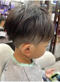 ツーブロスパイキーショート